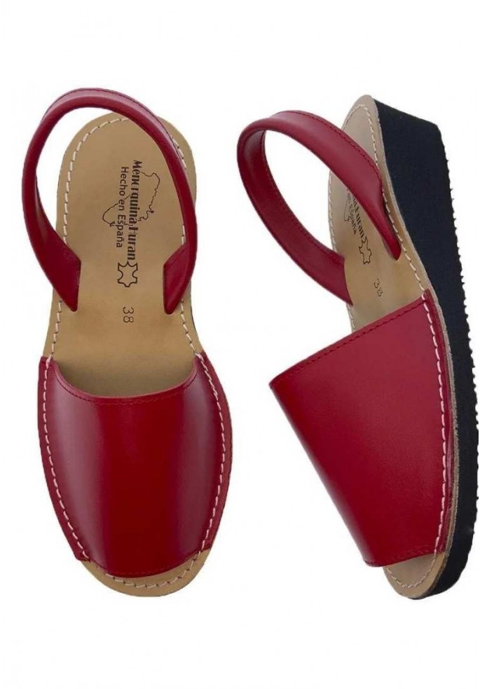 MENORQUINA CUÑA PIEL