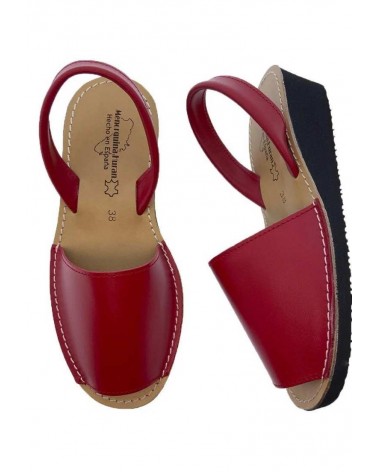 MENORQUINA CUÑA PIEL