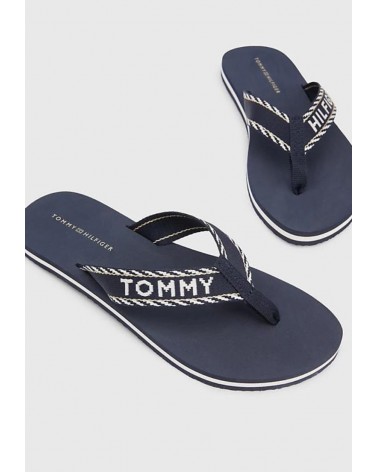 CHANCLA TRENZADO LOGO | TOMMY HILFIGER
