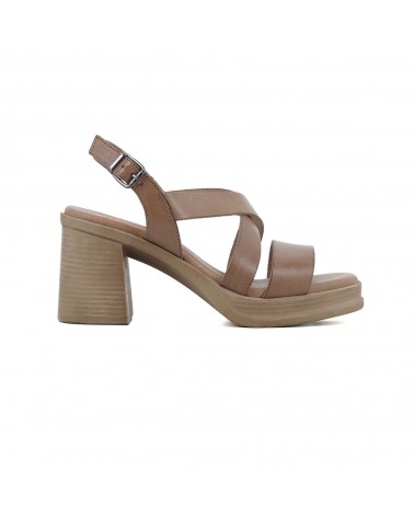 SANDALIA TACON PIEL NADIA | PORRONET