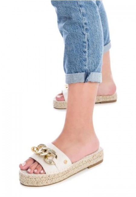 SANDALIA PISO CUERDA CADENA...