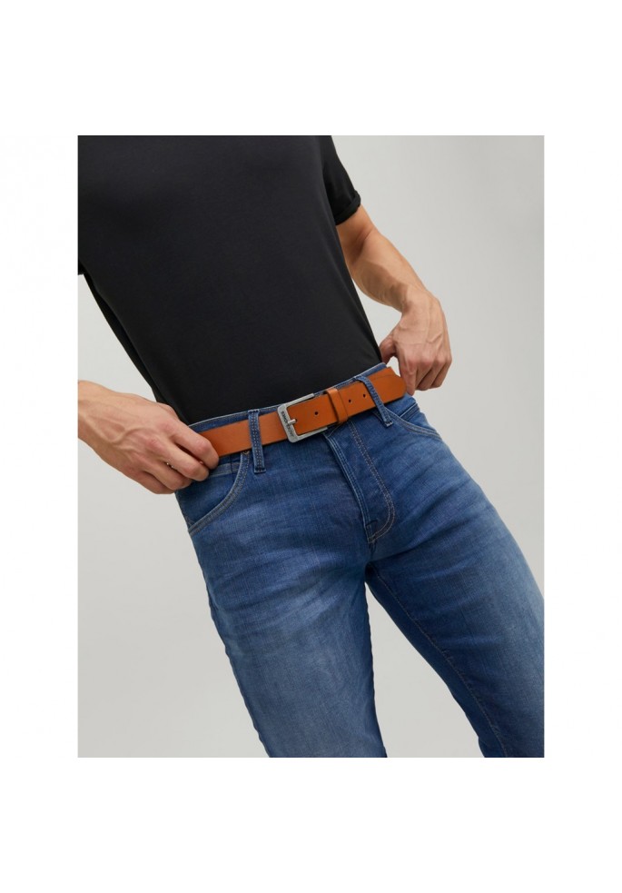 CINTURÓN PIEL CROCK | JACK & JONES