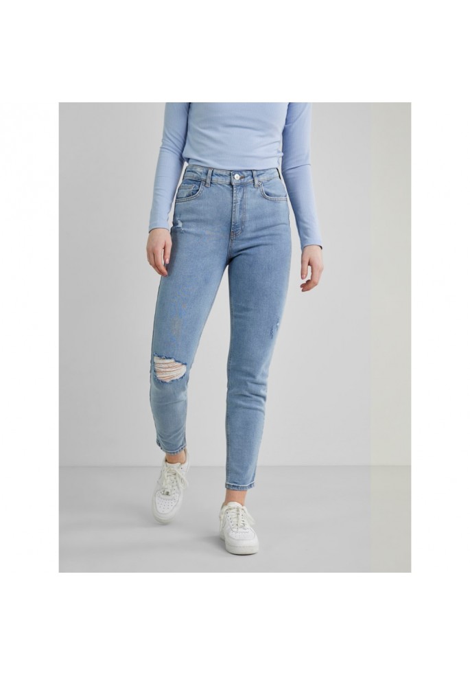 JEANS MOM FIT TIRO ALTO | PIECES