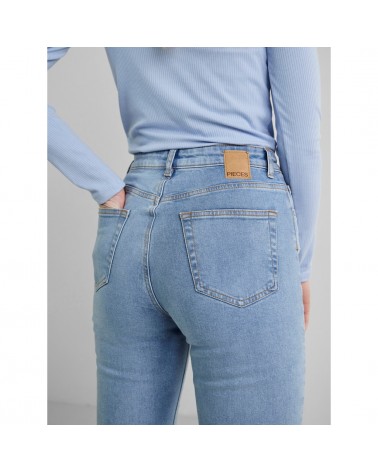 JEANS MOM FIT TIRO ALTO | PIECES
