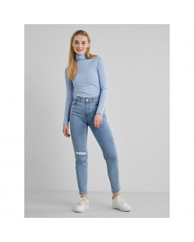 JEANS MOM FIT TIRO ALTO | PIECES