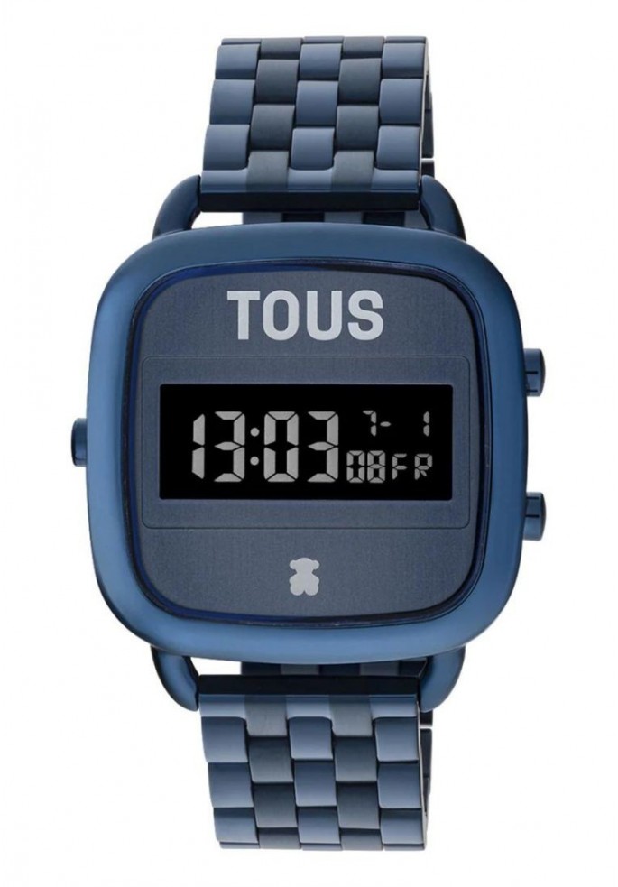 RELOJ DIGITAL CON BRAZALETE DE ACERO...