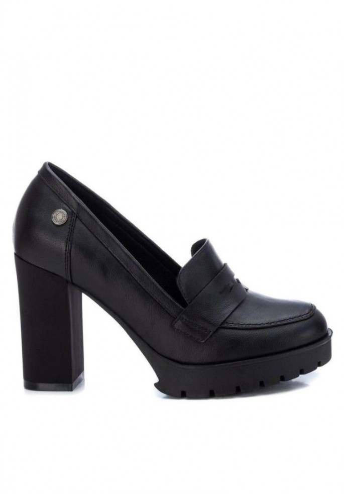 MOCASIN SUELA DENTADA Y TACON ALTO |...