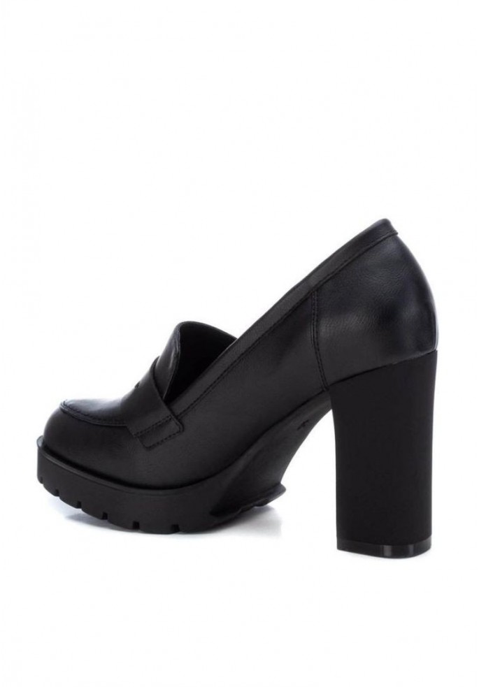 MOCASIN SUELA DENTADA Y TACON ALTO |...