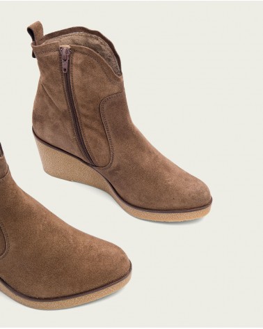 BOTIN SERRAJE PIEL CUÑA | PORRONET