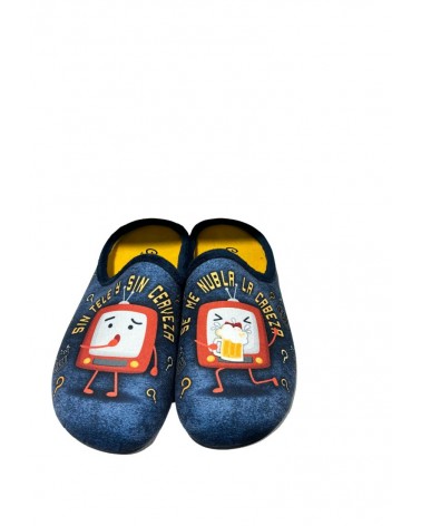PANTUFLAS SIN TELE Y SIN CERVEZA | CABRERA