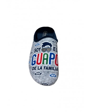 PANTUFLA SOY EL GUAPO DE LA FAMILIA | CABRERA