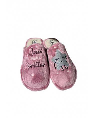 PANTUFLA NACI PARA BRILLAR | CABRERA