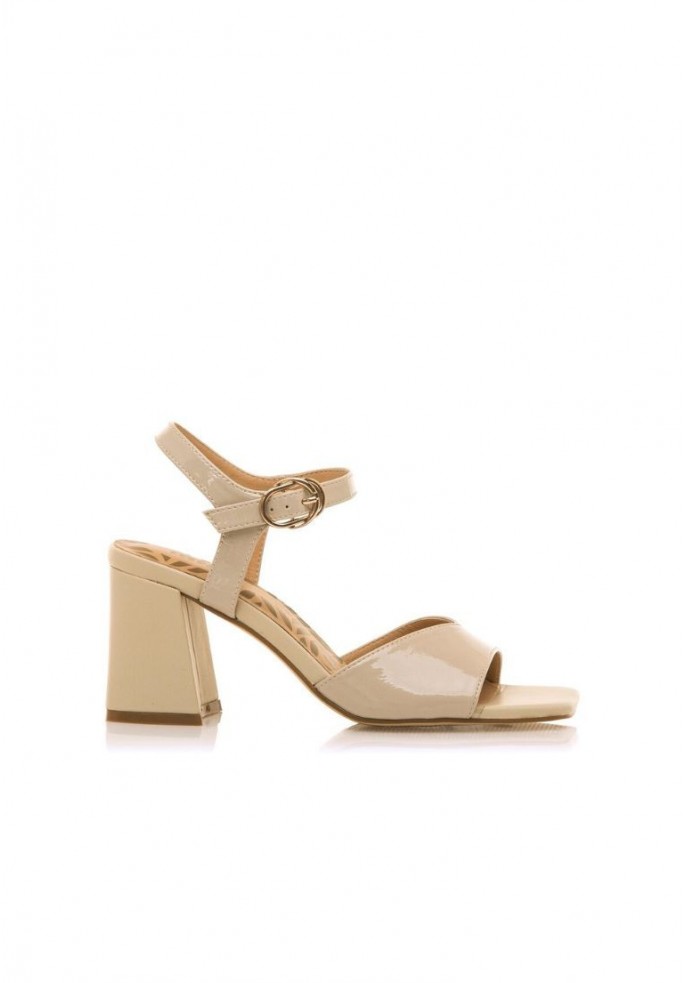 SANDALIA KARLA TACON CUADRADO | MUSTANG