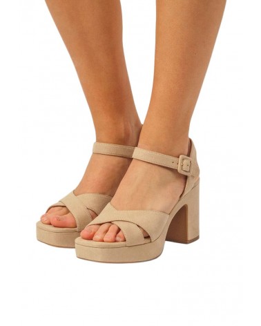 SANDALIA TACON BRITT PLANTA PIEL | MUSTANG