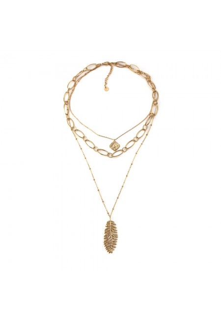 COLGANTE HOJA ACERO | BOTTINA