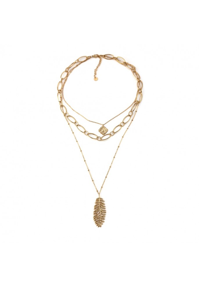 COLGANTE HOJA ACERO | BOTTINA