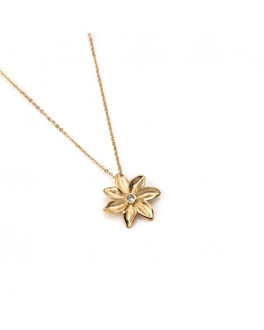 COLGANTE FLOR ACERO | BOTTINA