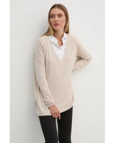 JERSEY ISELA V-NECK | PEPE JEANS