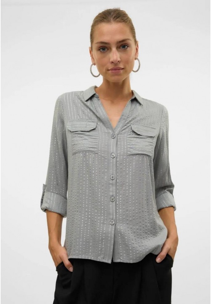 CAMISA BUMPY GLITTER | VERO MODA