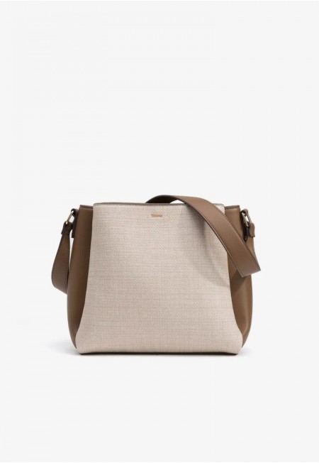 BOLSO TXTURA CON CONTRASTE...