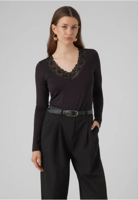 CAMISETA ROSA LS | VERO MODA