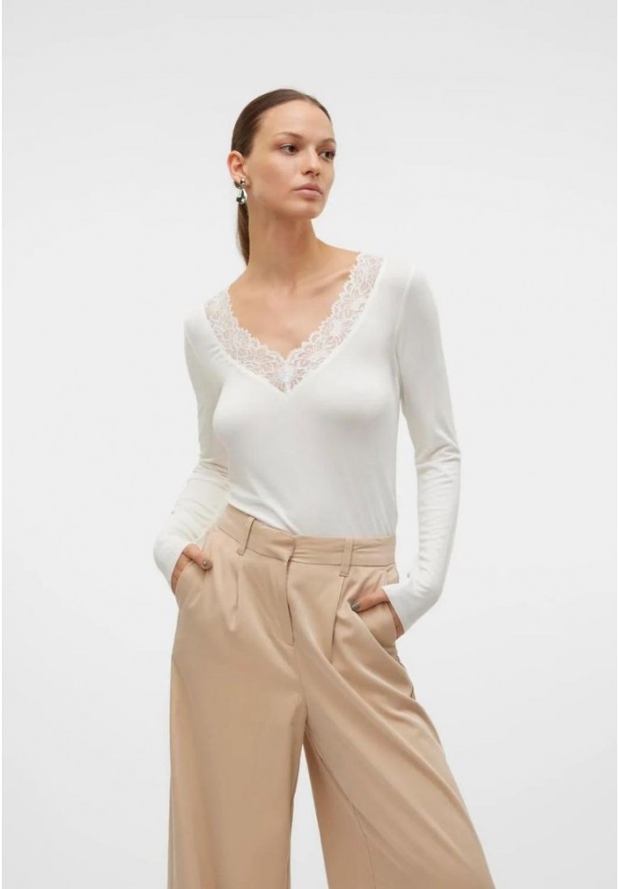 CAMISETA ROSA LS | VERO MODA