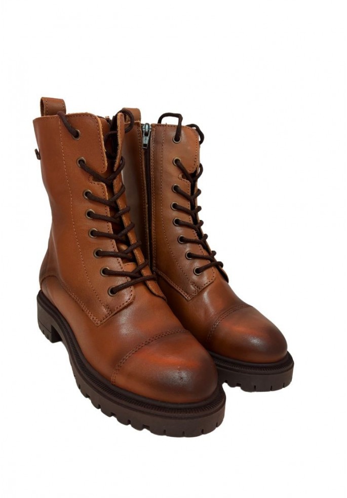 BOTÍN MILITAR PIEL | BOTTINA