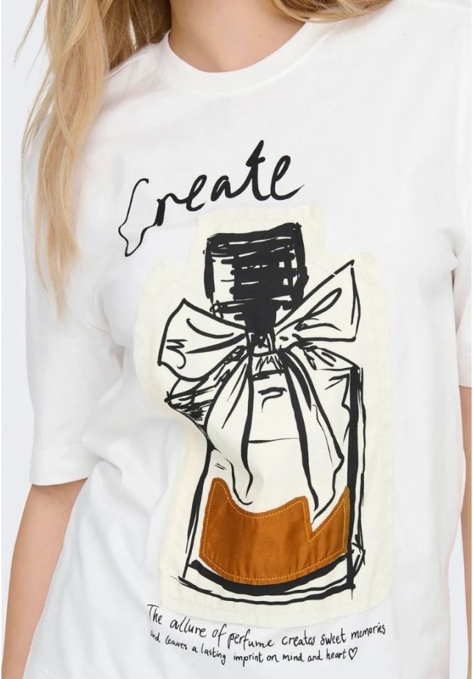 CAMISETA PERFUME | ONLY