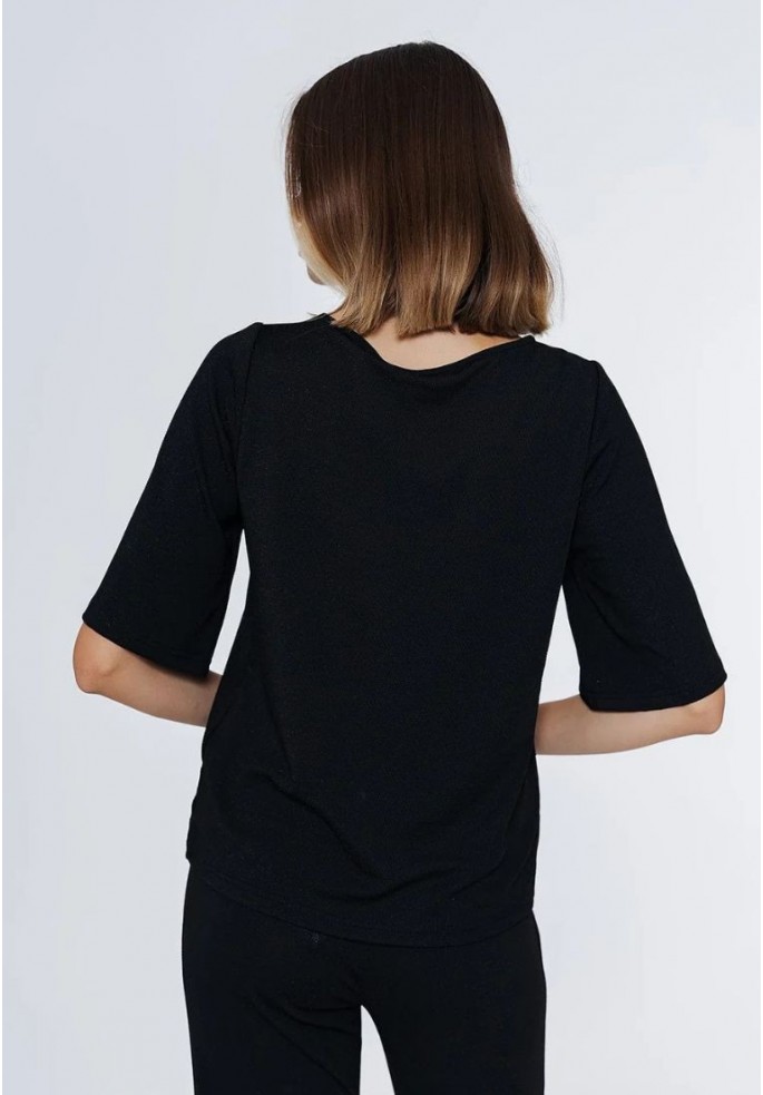 TOP GLITTER BLACK | VERO MODA
