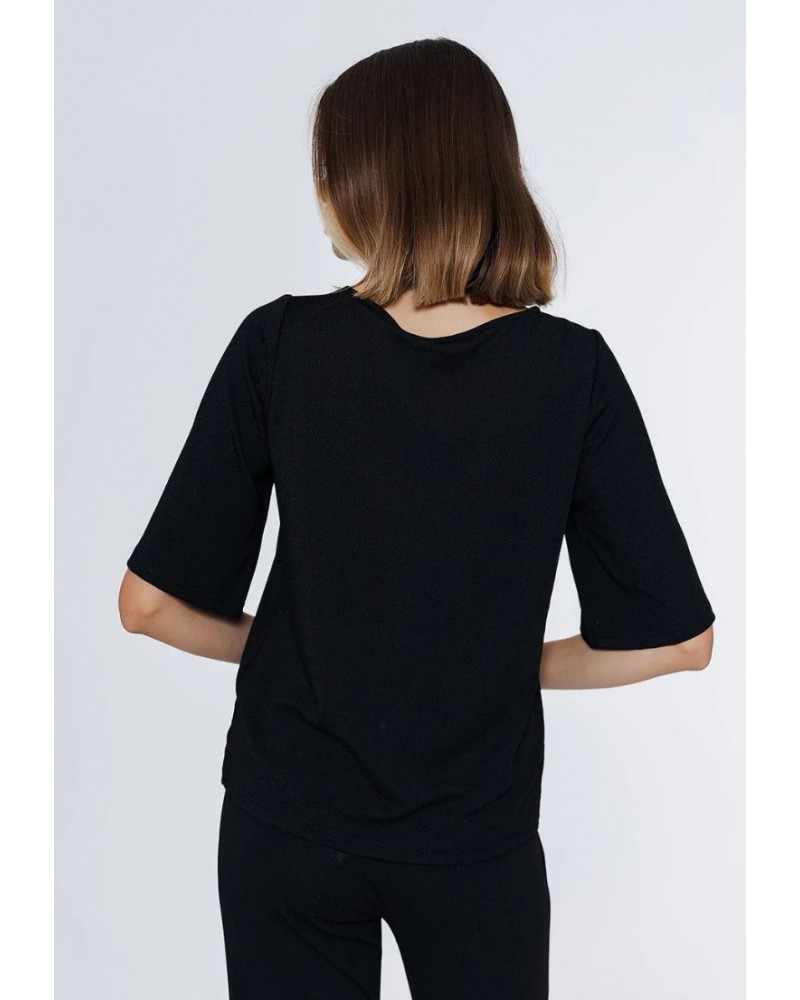 TOP GLITTER BLACK | VERO MODA