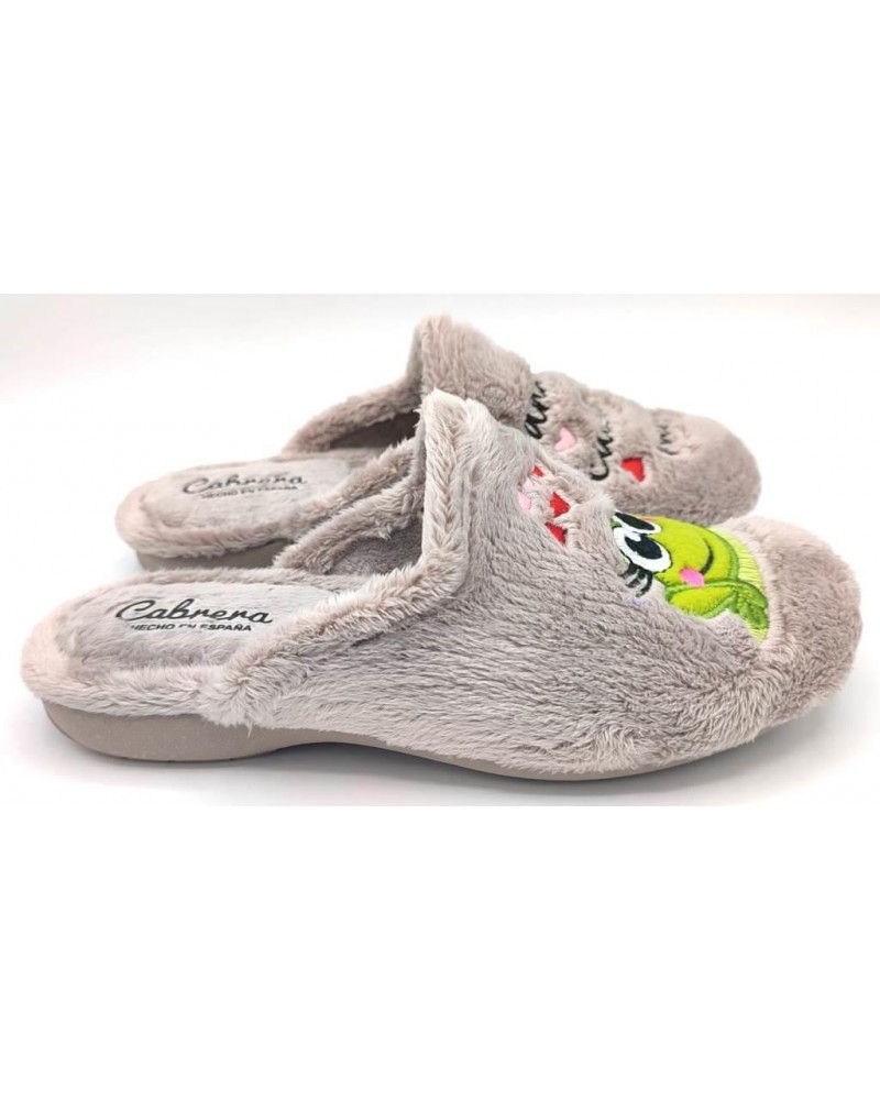 PANTUFLA SANA SANA CULITO DE RANA | CABRERA