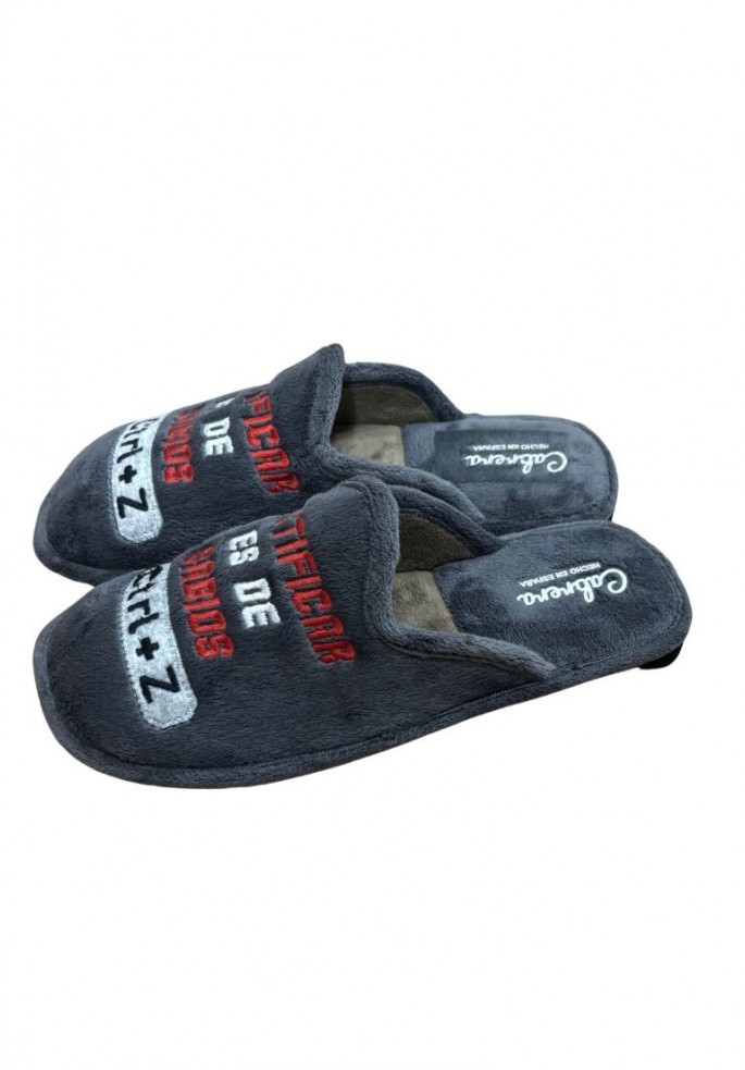 PANTUFLA RECTIFICAR ES DE SABIOS |...