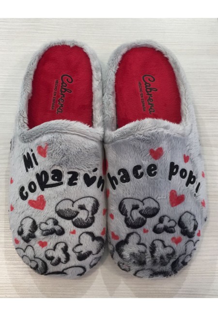 PANTUFLA MI CORAZON HACE...