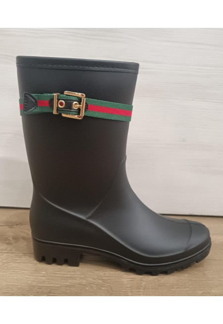 BOTA DE GOMA HEBILLA | BOTTINA