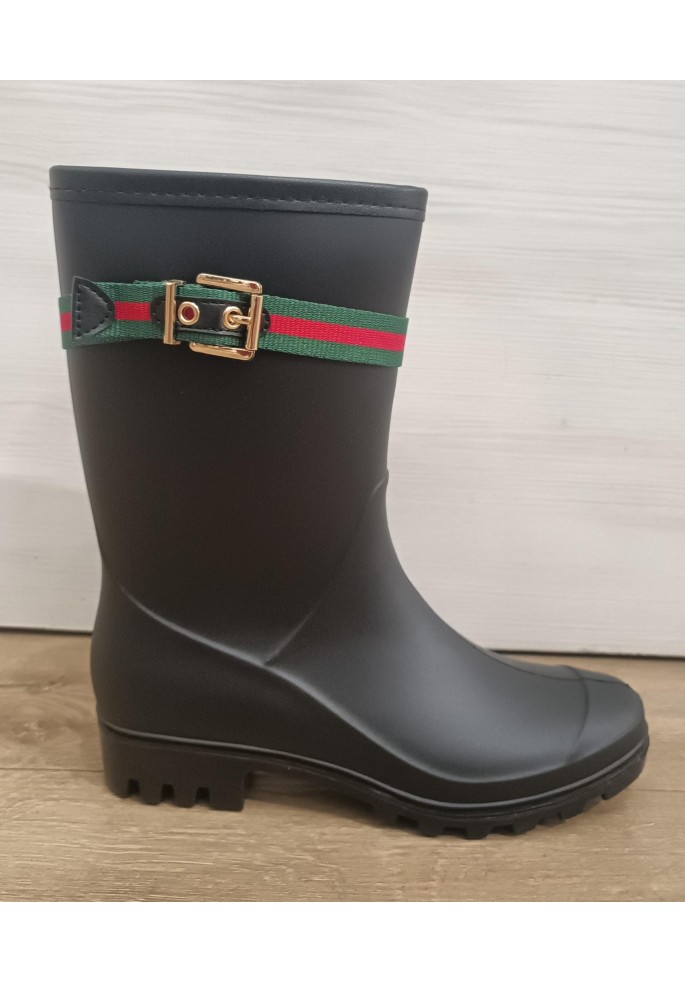 BOTA DE GOMA HEBILLA | BOTTINA