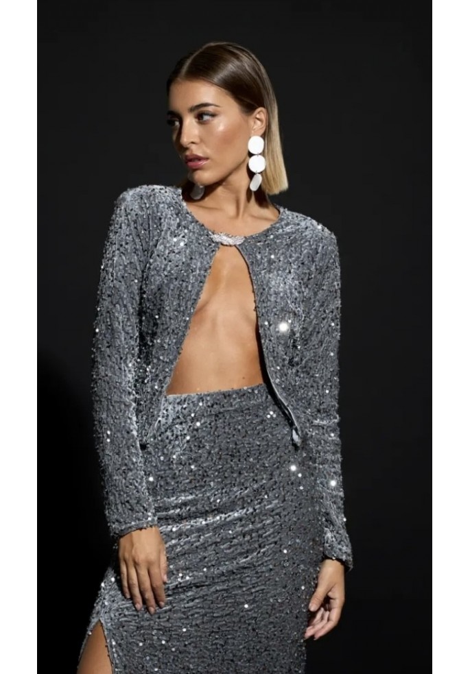 CHAQUETA LENTEJUELAS | BOTTINA