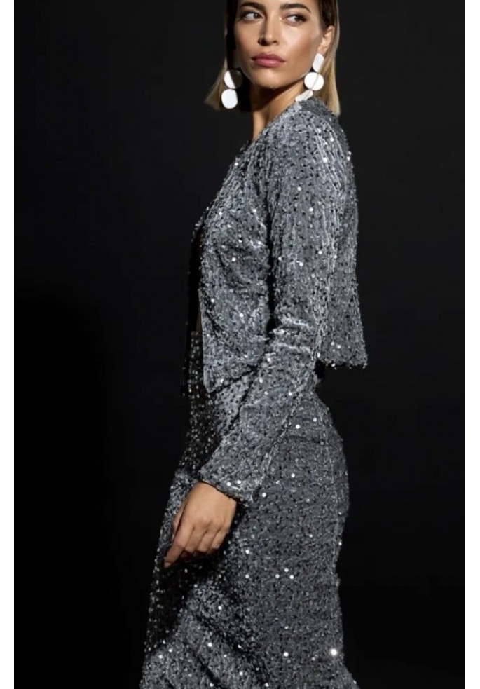 CHAQUETA LENTEJUELAS | BOTTINA