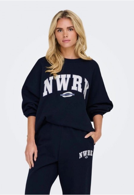 SUDADERA DEBORAH BLUE| ONLY