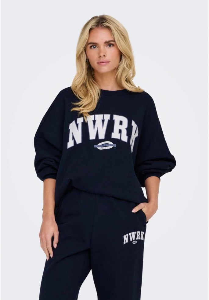 SUDADERA DEBORAH BLUE| ONLY