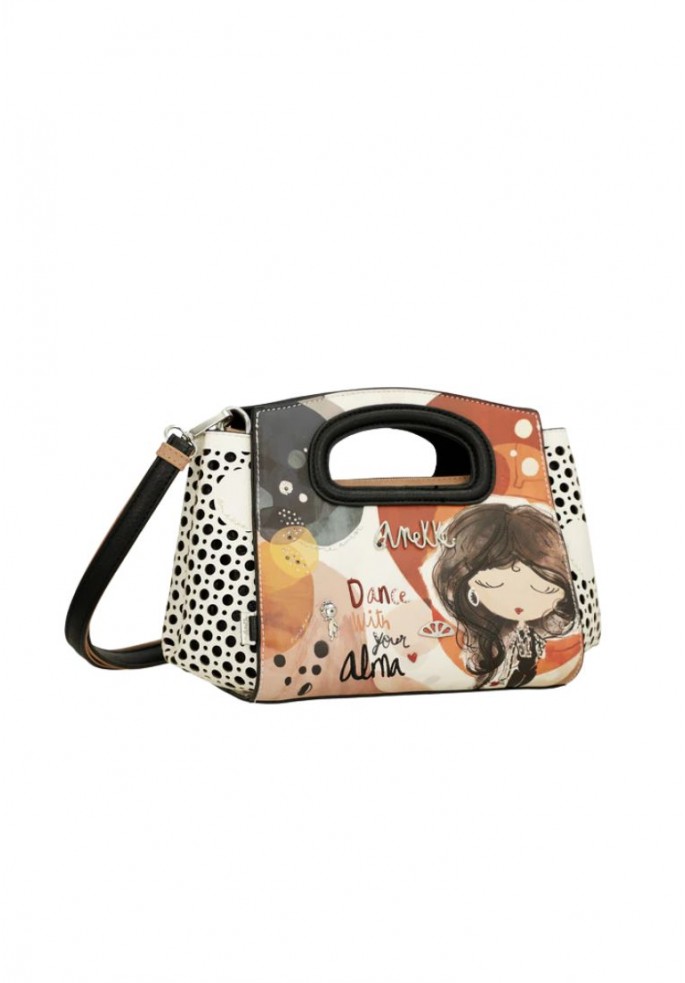 BOLSO DE MANO CON BANDOLERA ALMA |...