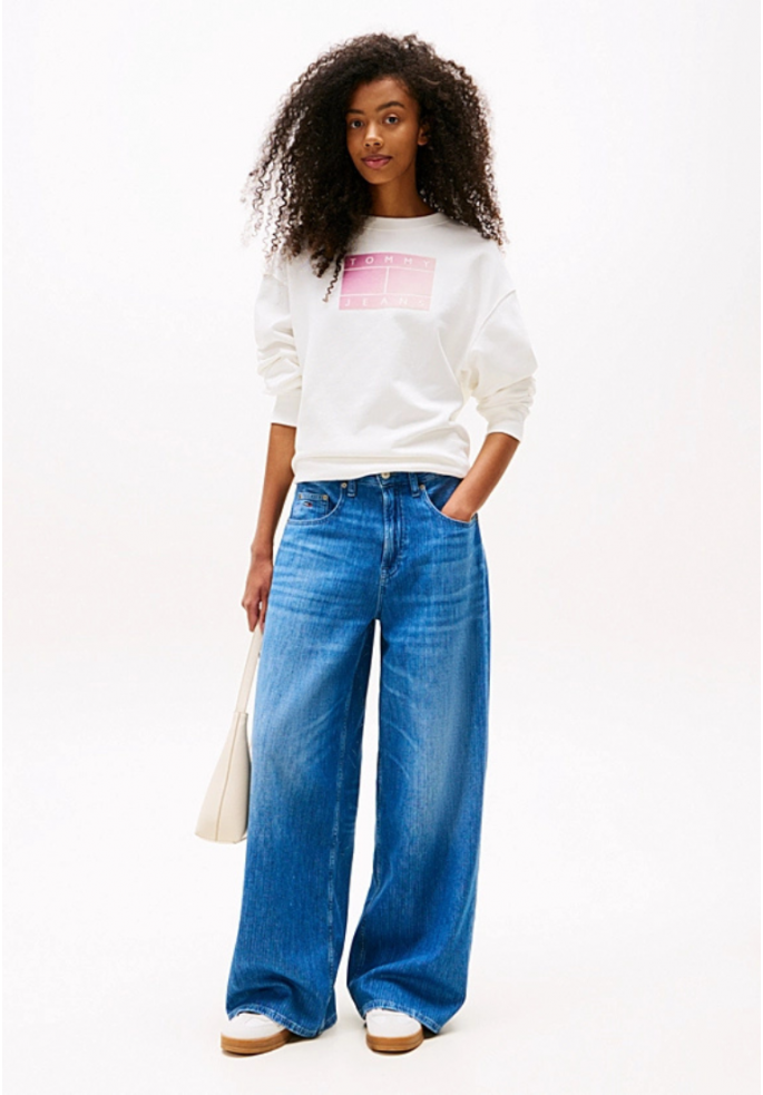 SUDADERA GRADIENT FLAG CREW | TOMMY...