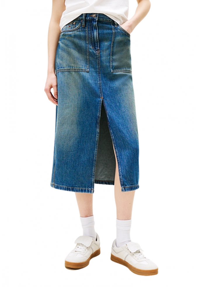 FALDA CLAIRE MIDI | TOMMY HILFIGER