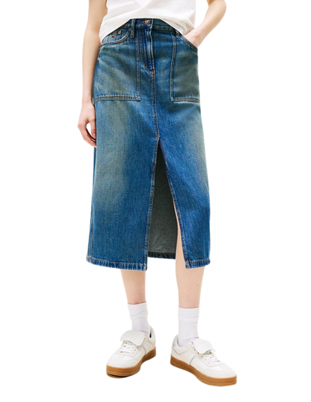 FALDA CLAIRE MIDI | TOMMY HILFIGER