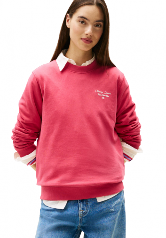 SUDADERA TJW REG ESS LOGO | TOMMY...