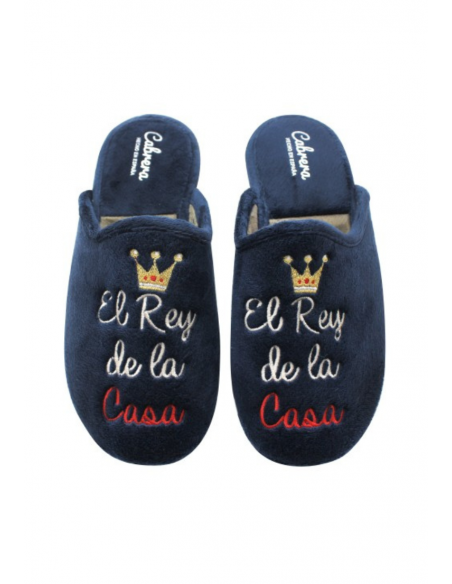 PANTUFLA REY DE LA CASA| CABRERA