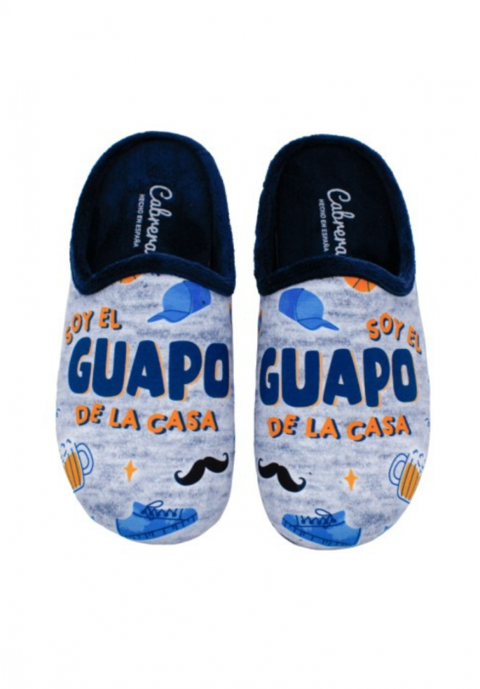 PANTUFLA SOY EL GUAPO DE LA CASA |...