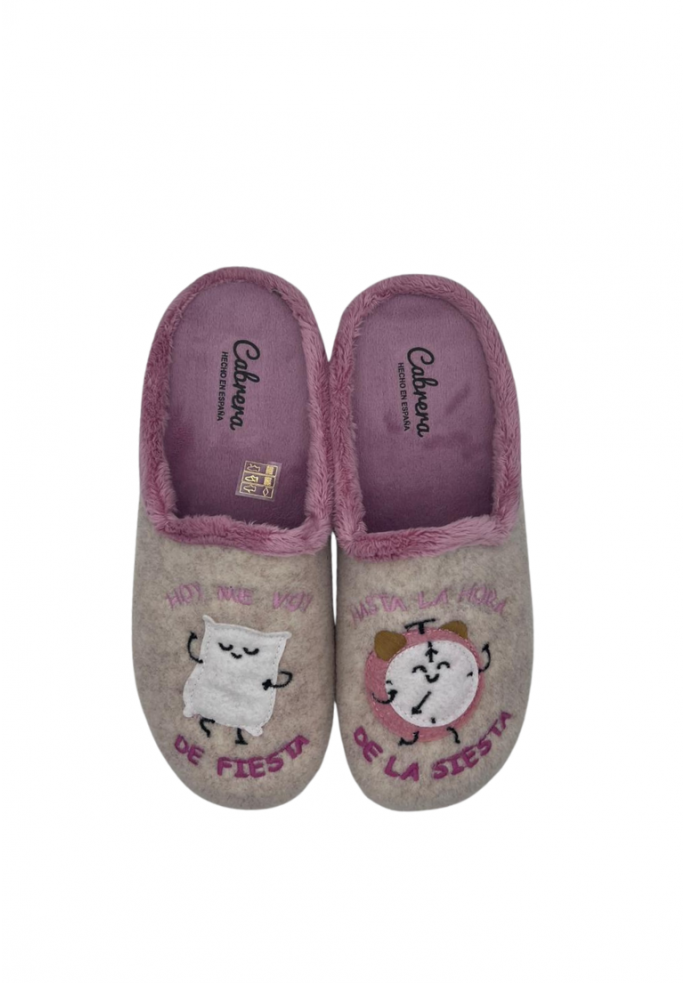 PANTUFLA HOY ME VOY DE FIESTA | CABRERA