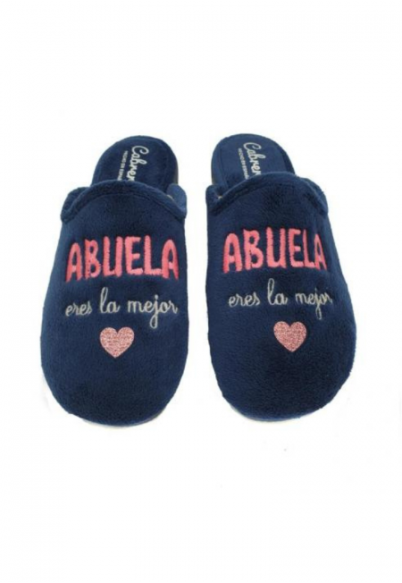 PANTUFLA ABUELA ERES LA...