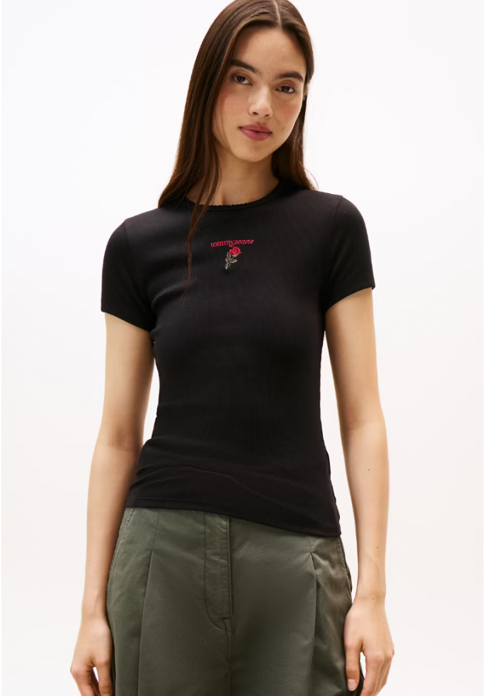 CAMISETA SLIM ROSE | TOMMY HILFIGER