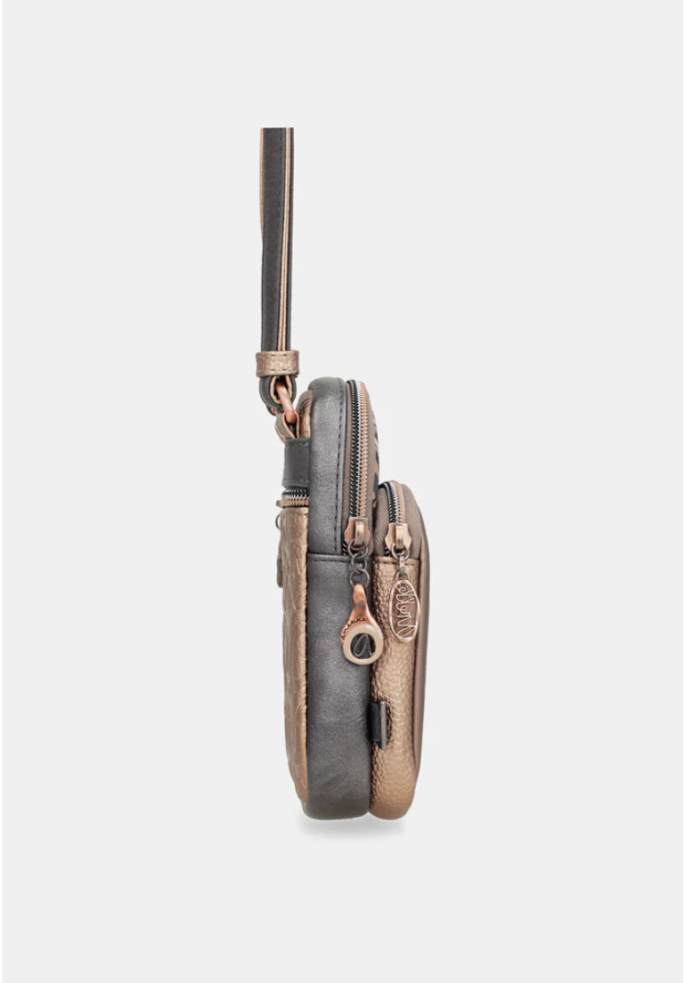 MINI BANDOLERA CON BOLSILLO...